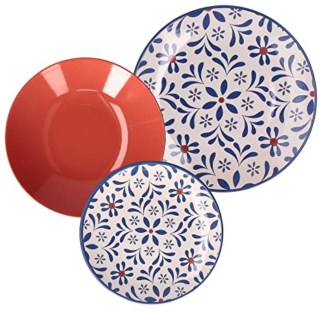 Thun Rose & Tulipani - Set 18 Piatti Sea Breeze