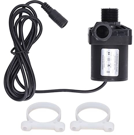 Submersible Pump for Aquarium and Hydroponics Quiet DC12V 20W 800L/H Small Water Fountain Pump for Fish Tank Garden Pond