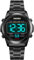 Digital Uhren Herren Luxus Sportlich Männer Uhr Militär Edelstahl LED Wecker Digitale Armbanduhren Herrenuhr Wasserdicht mit Stoppuhr Datum Dual Time 12/24H Multifunktions Schwarz