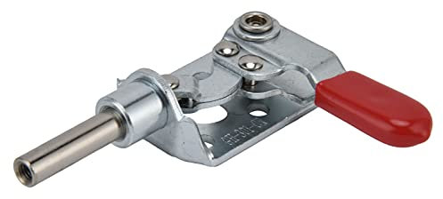 QuickRelease-Kniehebelspanner, Stabile Klemmkraft für Schnelles Klemmen von Metallplatten und Leiterplatten, für Maschinenbetrieb und Schweißen, Verzinktes Eisenmaterial