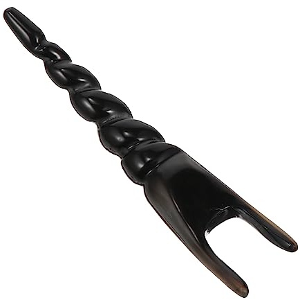 SEWOART 1stück Ox Horn Massage Rod Ergonomisches Schabewerkzeug Für Entspannende Massagen Für Zuhause Und Unterwegs Unterstützt Die Hautpflege Und Schmerzlinderung
