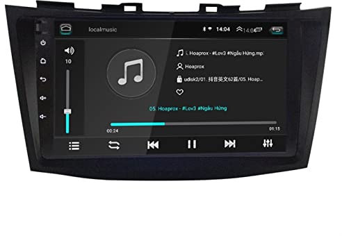 JINFOLI 4G 64G DSP Android 10.0 Lettore multimediale for auto 2 Din Autoradio GPS Navigazione Stereo WiFi Adatto, for Swift, 2012 2013 2014-2016 Impianto audio stereo per auto(4GB 64G DSP 4G WIFI)