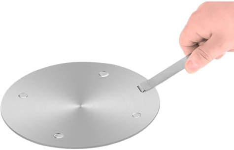 JasCherry Plaque de Diffusion de Chaleur Pour CuisinièRe à Gaz Plaque à induction, Adaptateur Induction Disque, Plaque De DéCongéLation Multifonctionnelle, 16cm