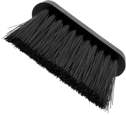 IMIKEYA Fireplace Cleaning Brush European Style Replacement Head and Mini Dustpan for Sweeping Ash and Cleaning Wood Burning Stove Hearth