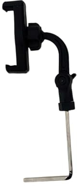Oshhni Lyre de musique pour téléphone et trompette, portable et réglable, pour trompette, hautbois clarinette, support de téléphone pour spectacle