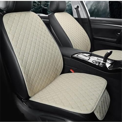 XIUDAM Funda Asiento Coche para Volvo EX30 2023-2024 Upper Layer, Cojin Asiento Delanteros Coche Cómodos Transpirables Cubreasientos Protectores Interior Accesorios, G/Beige