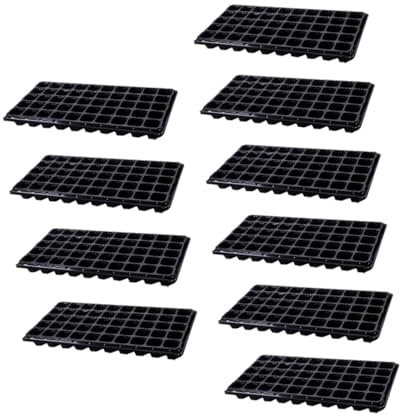 SOIMISS 10 Pezzi Vassoi Germinazione Celle Semenzaio Starter per Piantine e Ortaggi Adatti Semi Verdure e Professionale