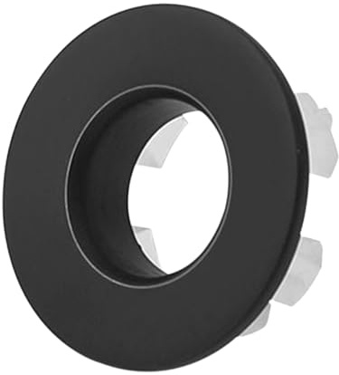 Tapa de Desagüe de Rebosadero para Fregadero | Insertos para Agujeros s | Tapón para Agujero,para Lavabo De Baño Cocina Encimera Casa Apartamento Hotel Restaurante
