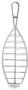 IBILI - Parrilla Besuguera Inox M, Acero Inoxidable, 31 x 13 cms