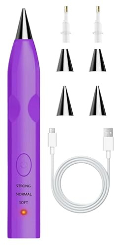 Stylo pour peinture diamant Outil De Design Strass Rechargeable Sans Fil | Stylo à strass électrique avec 3 niveaux Pour Ongles Bijoux Cadres