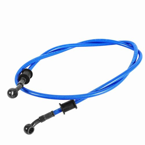 Tubo olio per moto, 50 cm - 120 cm Tubo freno olio intrecciato in acciaio Tubo flessibile per moto per Dirt Bike Enduro Motocross Street