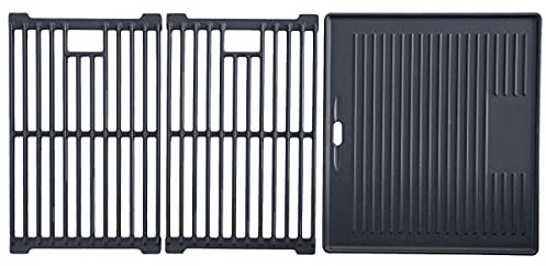 CosmoGrill Cast Iron Griddle and Set for Original 6+1 Gas Barbecue