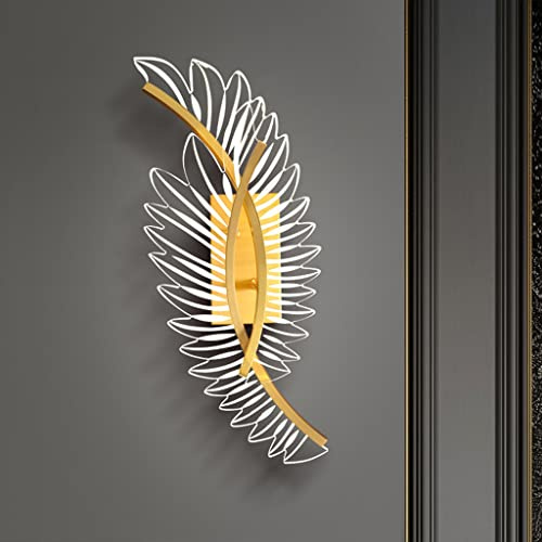 Wandleuchte Innen Wandlampe LED Nachtlicht Flügeldesign wasserdichte Wandbeleuchtung 3000K Metall Wandlichter Modern Nachttischlampe für Schlafzimmer Balkon Wohnzimmer Kinderzimmer Leselampe ( Color :