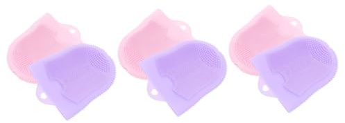 DOITOOL 6stücke Gesichtsreinigungsbürste Aus Silikon Hautfreundliche Weiche Peeling-bürsten Für Tiefenreinigende Gesichtsreinigung Und Sanftes Peeling Für Empfindliche Haut