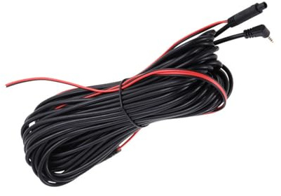 Epronic 2.5mm Male to 4 Pin Dash Cam Cable (6M/19.68ft), Car Rear View Camera Extension Cable for Dash Cam Carplay Screen Camera Reverse Mirror Extension Cord