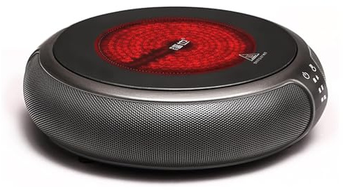 WBRSybUK Electric Stove Smart Tea Stove 1200W, Copper Multifunctional Heating Furnace for Tea Maker - Mini Induction Heater - 220V Electric Hot Plate,Grey