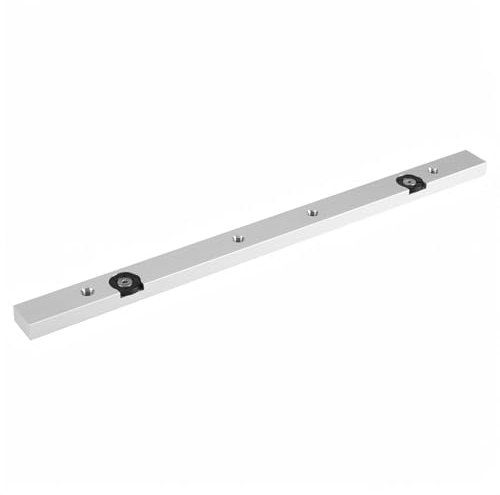 VIFERR Miter Bar Aluminium Alloy Slider Table Saw Gauge Rod T Track Roof Bars Miter Slot Runner Slider Bars for Wood Working Tool 300mm