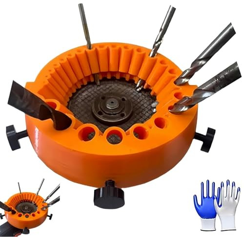 Genérico For Brocas De 2 A 13 Mm para Afilar Amoladora De 125 Mm, Afilador De Brocas De Mano para Todo Tipo De Brocas, Accesorios para Afilar Brocas De Taladro EléCtrico