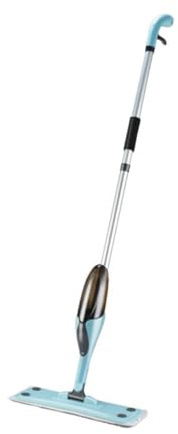 Gogogmee Mopa Microfibra con Pulverizador Giratorio para Madera y Azulejos Trapeador Ajustable Reutilizable para Limpieza Cocina y
