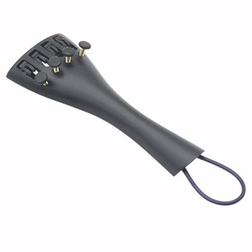 ANDRESLAD Violine und Kunststoff aus Aluminiumlegierung Saitenhalter mit 4 Feinstimmern für Einfaches Justieren Passendes Zubehör für 3/4 und 4/4 Violinen