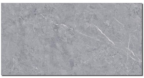 AMON Wand-Paneele 60x120cm in Natur-Steinoptik (Classic Grey) - ideal als Spritzschutz Küchenrückwand Dusch- Bad- Wand-Verkleidung aus 3mm PVC Wasserdicht Wasserfest für Innen- und Außenbereich