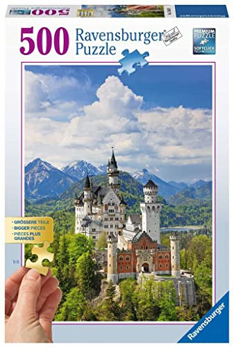 Ravensburger Puzzle 13681 - Märchenhaftes Schloss - 500 Teile Puzzle für Erwachsene, Größere Teile für einfaches Puzzeln