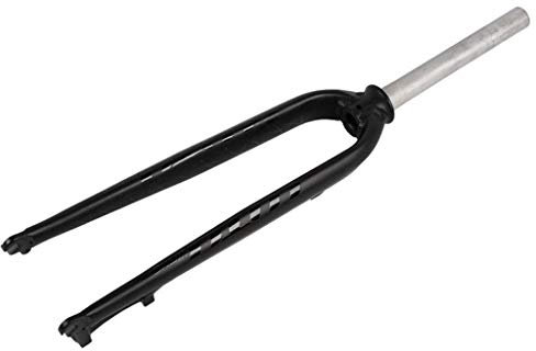 TYXTYX Forcelle rigide MTB per Mountain Bike 2627,5 29Forcelle Anteriori con Sospensione Ultraleggera in Lega di Alluminio Nera - Circa 820 g