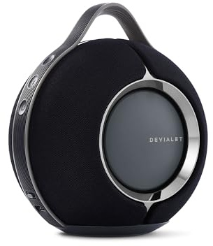 Devialet Enceinte sans Fil Portable Mania Deep Black
