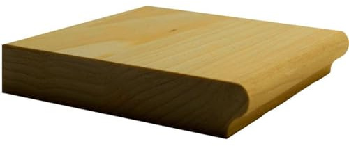 EWWS13 Colonial Windowsill 5-1/4 Wide x 3/4 Stool. Unfinished, Poplar, 94