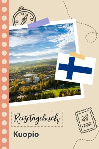 Reisetagebuch zum Ausfüllen - Kuopio: Ein lustiger Reisetagebuch zum selberschreiben für Ihre Reise nach Finnland für Paare, Männer und Frauen mit Anregungen und Checklisten.