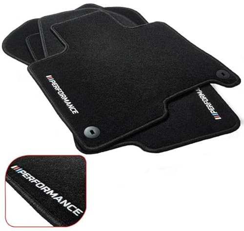 MATSMORE Velours fussmatten Auto Velours-Auto Fußmatten für Auto Velours fussmatten kompatibel mit Volvo C30 2006-2012