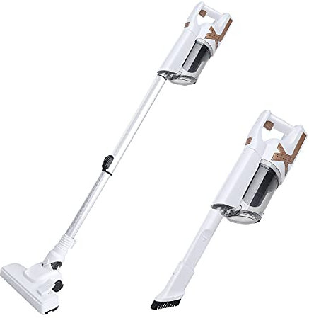 SilteD Aspirapolvere con Filo, 14000 pa Potente aspirapolvere Verticale Portatile con Filo con Filtro HEPA, Silenzioso, Leggero, per peli di Animali Domestici, Pavimenti in Legno, Moquette