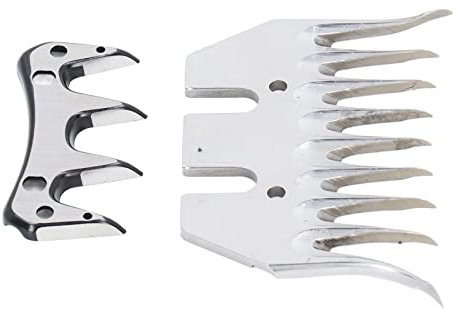 Lame De Cisaille à Mouton 9 Dents Cisaille à Mouton Lames De Rechange En Acier à Haute Teneur En Carbone Cisailles à Animaux Détachables Pour Tondeuse à Animaux