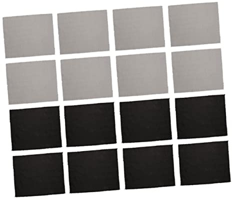 HAPINARY 40stücke Brillenputztücher Glasobjektiv Wischtücher Brillenputztuch Brillenreinigungstuch