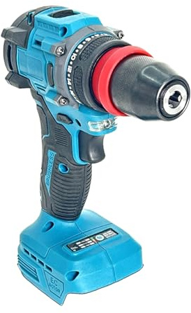 Amoladora angular inalámbrica con función de taladro de impacto, motor sin escobillas e indicadores de batería para un juego de brocas de molienda precisa