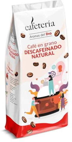 Café en grano descafeinado natural Cafetería de Dia bolsa 500 g