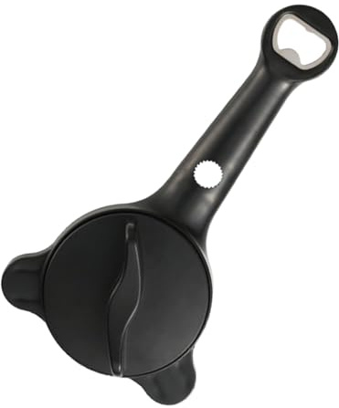 Abrebotellas universal - 4 en 1 abretapas para tarros, herramienta multiusos para abrir cajas, apto para cocina, camping, bar, picnic, apartamento, dormitorio
