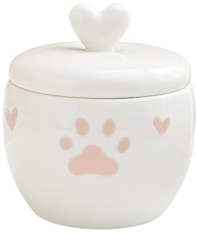 Cajas selladas para cenizas de perros a prueba de humedad, graba recuerdos conmemorativos para fotos de collar, colocación en jardín del hogar, cerámica, urna para mascotas, recuerdos para perros