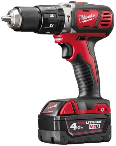 Milwaukee M18CBLPD-402C 18V 2 x 4.0AH LI-ION BRUSHLESS Cordless Combi Drill