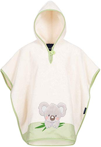 Morgenstern Kinder Badeponcho Koala grün