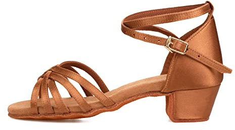 Donna Bambina Scarpe da Ballo Latino/Ballo da Sala/Ballo Liscio Danza Moderna Scarpe da Raso