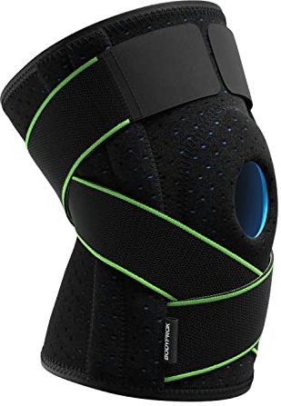 Bodyprox Knee Brace with Side Stabilizers & Patella Gel Pads for Knee Support