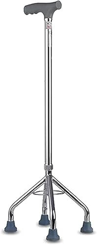 CAZARU Sedia Stampelle Anziani Camminare Pieghevoli Treppiede Canne Multifunzionale Retrattile Triangolo Sgabello Stampelle withlight Famiglia