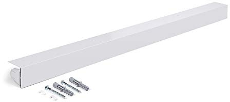 ERSATZKASSETTE DUSCHROLLO WEISS ODER SCHWARZ FÜR ERSATZROLLEN VON 60 CM BIS 180 CM (126 cm breit, Weiss)
