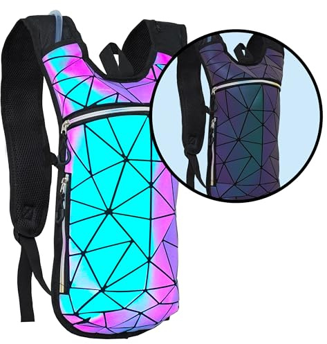 Sojourner Rave Hydration Pack - Hydration Backpack - Hydropack with 2L Bladder - Water Backpack for Festivals, Hiking, Running, Biking and More