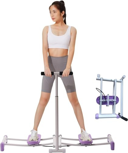 YUNYHAO Beintrainer Ski-Trainingsgerät/Heimgymnastik-Übungsgerät Beinübungsgerät/Beckenbodenmuskel-Trainingsgerät Für Die Innenseite des Oberschenkels/Heimübungs-Aerobic-Trainer Gesäß-Trainingsgerät