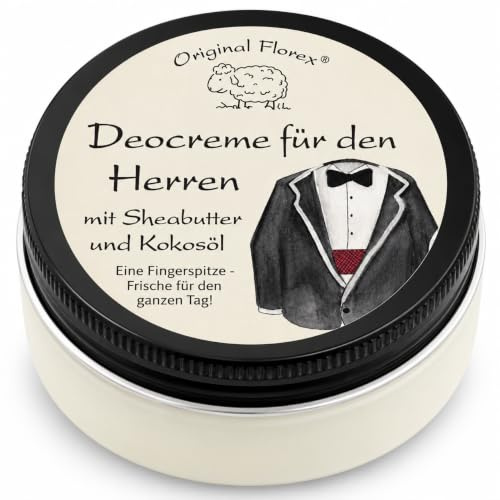 Florex Deocreme für den Herren mit Sheabutter und Kokosöl 40 ml