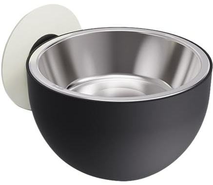 Bol de nourriture pour chat mural - Bol pour animaux de compagnie à angle incliné, Bols magnétiques pour nourriture pour chien | Bol de nourriture pour chiot surélevé pliable et détachable
