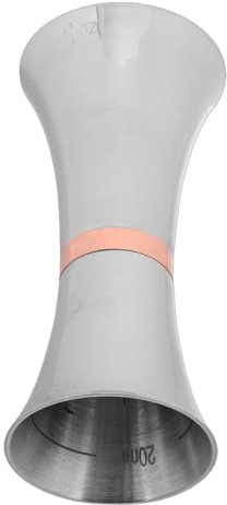 Mobestech Taza Medidora Inoxidable Con Doble Cabeza y Para Cócteles Utensilio Para Bebidas Casa Para Lavavajillas