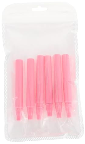 IWOWHERO 6 Stück Mehrzweck Silikon Make up Pinsel Für Augenbrauen Lippen Wiederverwendbar Für Hauttypen Mit Staubschutzkappen